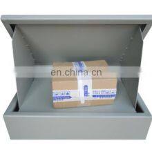 Free Standing Security Parcel Box Weatherproof Mailbox House Front Porch Residential Outdoor Roads Postbox thumbnail-2