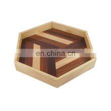 Wood Serving Tray Serving Dish Board For Food, Fruit, Meat Breakfast Lunch Dinner In Bed Decorative Bread Plates Party thumbnail-1