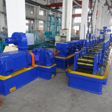 HR/CR/GI Straight Seam High Frequency Welded Cold Formed Tube Mill Line