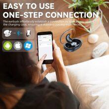 TWS New Private Touch Control Noise Reduction Stereo Waterproof Gaming Tws Wireless Headphones For Gamer thumbnail-4