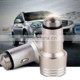 Hottest Sale Stainless Steel Safety Hammer Dual Usb Car Charger thumbnail-3