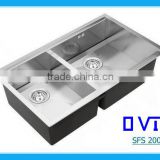 high quality stainless steel trough sink SFS 200A-2
