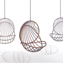 Knock Down Swing Egg Chair Hanging Chair With Stand thumbnail-4