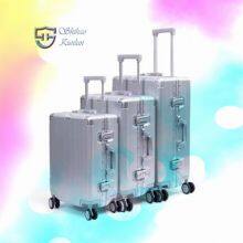 Fashionable Anti-Crack Travel Set Unisex Carry-on Travel Suitcase Set Vintage Style Colorful Luggage Sets 3 Piece thumbnail-3