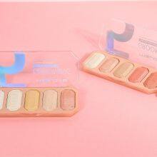 OEM Make up Blusher Palette With High Lighter Cosmetic Face Powder Blusher on Cheeks Bronzer Powder Highlighter Manufacturer thumbnail-4