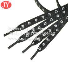 Hot Transfer Flat Shoelace Print Logo Sneaker Polyester Shoelace thumbnail-2