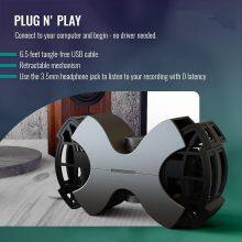 797AUDIO Auras Professional VR USB Digital HRTF Monitor Condenser Microphone Wired in Ear Monitoring System PC Youtuber thumbnail-4