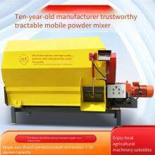 16-cubic-meter Horizontal Forage Mixer, Tmr Cattle and Sheep Mixer for Farms, Double Helix Feeding Mixer for Breeding thumbnail-4