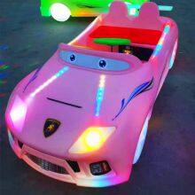 Lebaoyao Remote Control Double-seater Glow-in-the-dark Square Amusement Equipment, Children's Electric Ride-on for Outdoor Street Vending thumbnail-3