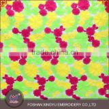 Customized promotional multi color floral pattern garment wholesale cheap fabric china for women