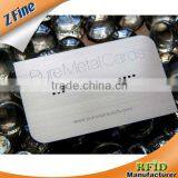 Metal Golden /silver Plated Business Card & Metal Vip Club Smart Card/smart Card