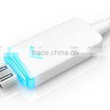 Glow in Dark Visible Colorful USB Data Charging Cable With LED thumbnail-1