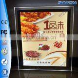 indoor advertising backlit restaurant menu board