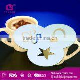 Stainless Steel Stencil of Cappuccino