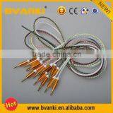 Factory Wholesale Custom 3.5mm Stereo Cable High Performance AUX Cable Copper Plated 3.5mm Audio Cable With Gridding