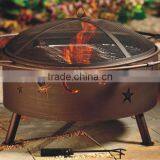 32 inch cutout fire pit