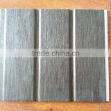 Interior Decoration of Pvc Wooden Design Two Grooves Wall Panel thumbnail-2