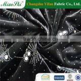 Direct Sell Elastic Two-colored Korea Velvet With Diamond Fabric