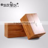 MIC5041 Hot selling exercise cork yoga block with embossing logo /EVA yoga block/bamboo yoga block