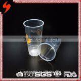 Plastic Cup China Supplier Transparent 600ml Sealable Juice Cup