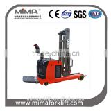 Electric reach stacker forklift TFA
