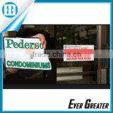 Custom Static Cling Vinyl Sticker, DIE CUT WINDOW STICKER Window Static Cling Decals