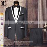 2016 Hot Sale Classic European Style Wholesale Custom Logo Formal Slim Fit Rayon RED Royal Blue Wedding Man Suits Quality Choice thumbnail-2