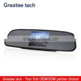 3.5 inch car rear view mirror monitor for reverse camera system