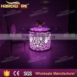 Table and Chairs in Stainless Steel /furniture Dining Table With Glass and Chair Quality Choice thumbnail-6