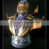 film Mortal Kunbat cahracter Scorpan resin bust/ statue