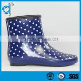 All Kind of Colors Heart Printed Wholesale Rubber Rain Boots