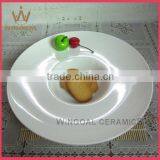 Ceramic Round Shape Pasta Plate thumbnail-1