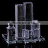 Exqusite Crystal Building Office Home Decoration For Business Crystal Gift thumbnail-1