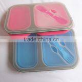 Silicone Foldable FDA Bento Box thumbnail-5