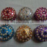 Lac Mirror Work Small Jewellery Boxes Wholesale From India New thumbnail-1