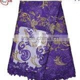 Frenc Lace CL14-231fashionable Latest Design Multi Color Fushial Net Frech Lace for Wholesale thumbnail-2