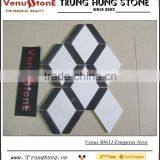 Polished Black and White Marble Mosaic With Special Design thumbnail-1