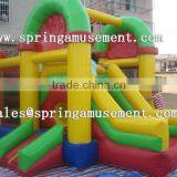 Colorful Classical Inflatable Party Jumper and Slide Combo Castle SP-CM029