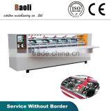 Manual Operate Import & Export Carton Box Forming Manufacture Corrugated Cardboard Thin Knife Slitting the Edge Machine thumbnail-1