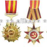 Millitary Gold Silver Bronze Medallion Custom Sport Award Metal Medal