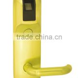 Golden fingerprint door lock biometric door lock with RFID card digital lock handle lock