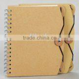 New Recycle Notebook Eco Cover With Elastic Closure