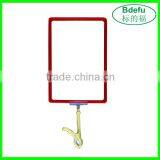 Plastic A4 POP Display Clip Sale Promotion Display Rack thumbnail-1