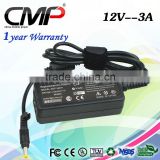 12V 3A 36W 4.8*1.7mm AC Adapter for Asus Laptop