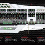 2016 New and Hot Selling Illuminated Gaming Keyboard and Mouse Combo