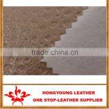 Shing Surface SEMI-PU Material With Small Dots Carven for Woman Shoes( Cuero Sintetico Para Calzado) thumbnail-5