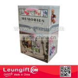 Paper gift bag with ribbon