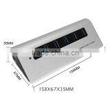 6 Ports USB 2.0 Hub Adapter Combo With SD and TF Card Reader Function thumbnail-2
