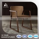 China Top Brand Manufacturer Used Hotel Fabric Dining Chair