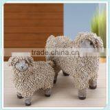 Resin Sheep Figurine Sheep Statue for Ornament thumbnail-2